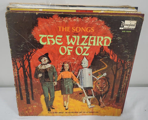 VINTAGE 1969 Disneyland Songs of Wizard of Oz Vinyl LP Record Album