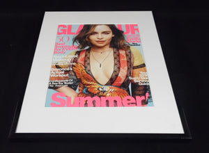 Emilia Clarke Framed ORIGINAL 2016 Glamour Magazine Cover Game of Thrones