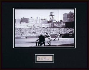 Don Larsen Signed Framed 11x14 Photo Display Yankees Perfect Game 