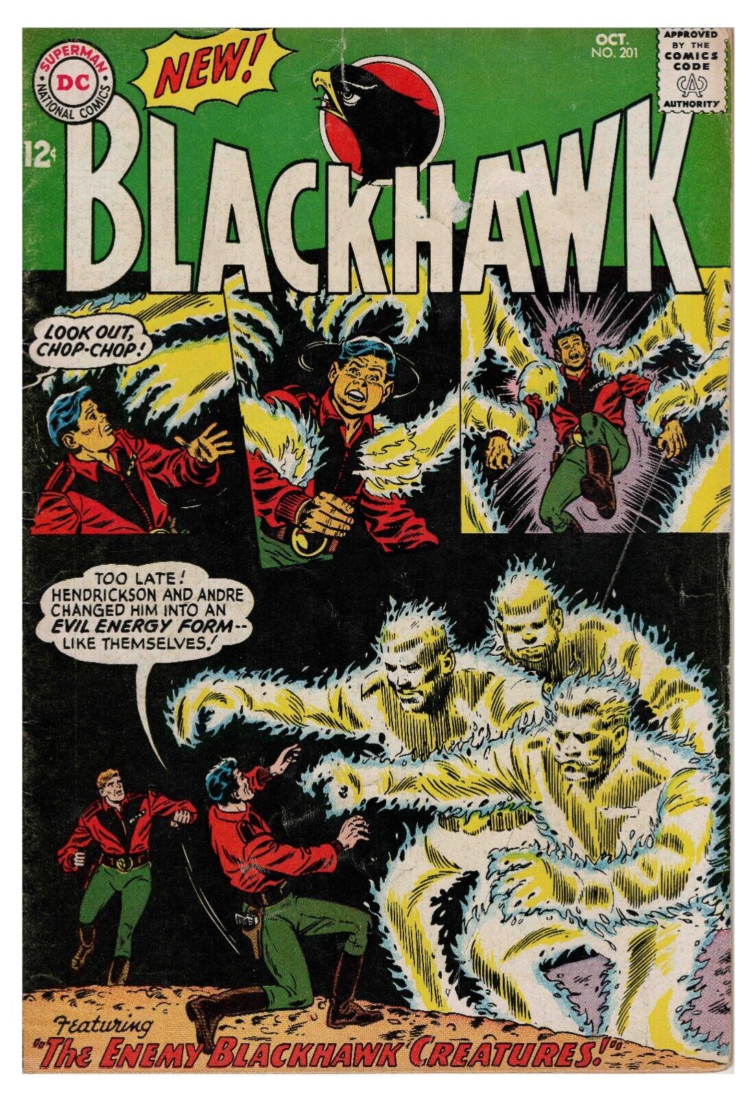 Blackhawk #201 VINTAGE 1964 DC Comics