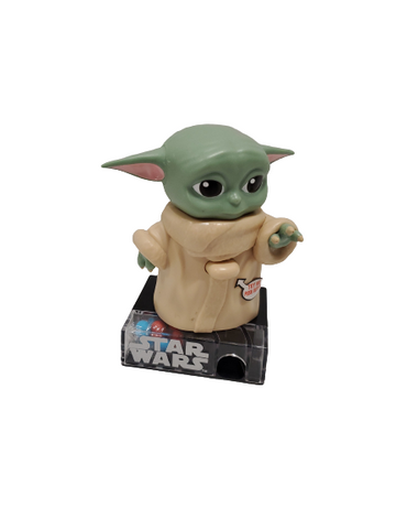 NEW 2022 Star Wars Mandalorian Grogu 5" Talking Candy Dispenser Figure Baby Yoda