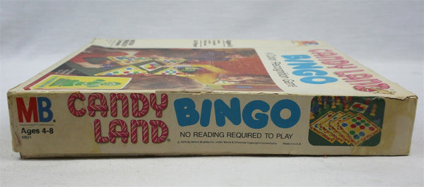 VINTAGE 1978 Milton Bradley Candy Land Bingo Board Game