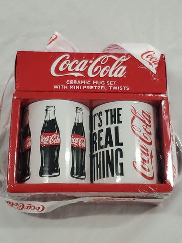 NEW SEALED 2020 Coca Cola Ceramic Mug Set