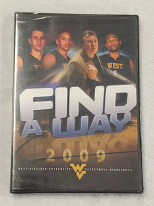 SEALED 2009 West Virginia Mountaineers Basketball DVD Find a Way Bob Huggins