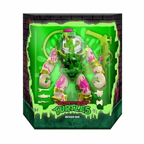 NEW SEALED 2022 Super7 TMNT Ultimates Glow in The Dark Mutagen Man 7” Figure