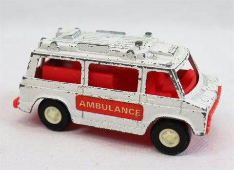 ORIGINAL Vintage 1970 Tootsie Ambulance 3" Die Cast Truck