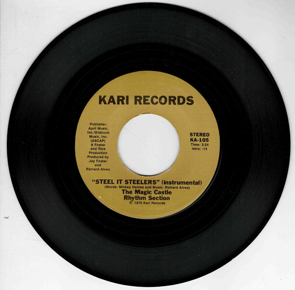 Pittsburgh Steel it Steelers Freddie Waters 45 RPM KA-105