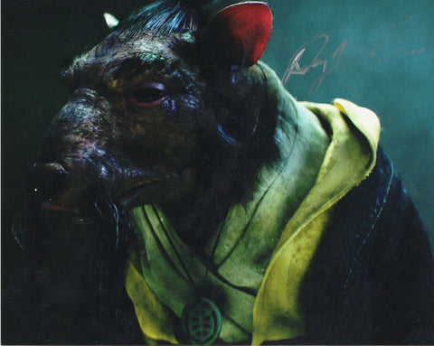 Danny Woodburn Signed 8x10 Photo TMNT Splinter