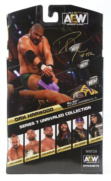 NEW SEALED 2022 AEW Unrivaled Dax Harwood Action Figure