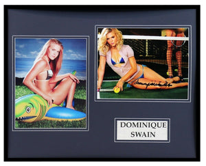 Dominique Swain Signed Framed 16x20 Bikini Photo Display AW Alpha Dog