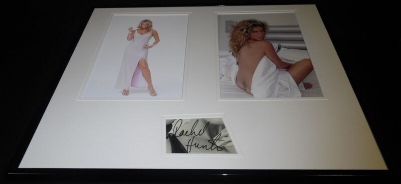 Rachel Hunter Signed Framed 16x20 Photo Set C