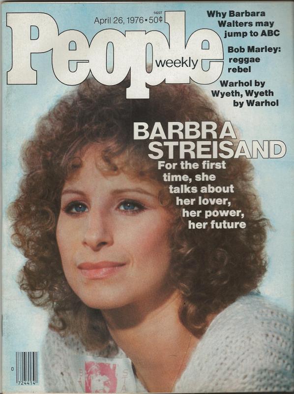 People Weekly Magazine April 26 1976 Barbra Streisand