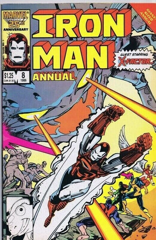 Iron Man Annual #8 ORIGINAL Vintage 1986 Marvel Comics 