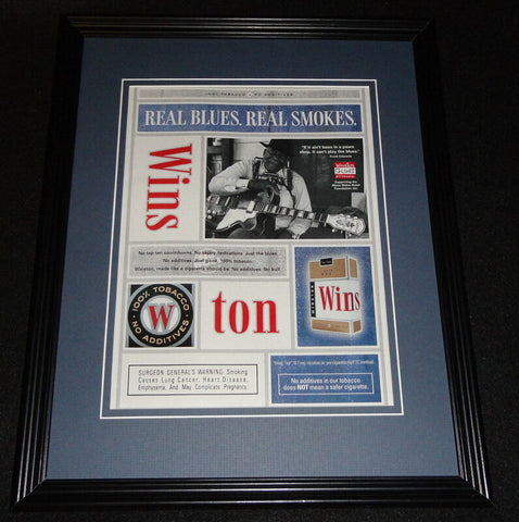 1999 Winston Cigarettes Framed 11x14 ORIGINAL Advertisement