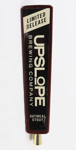 Upslope Oatmeal Stout Limited Release Beer Keg Tap Handle