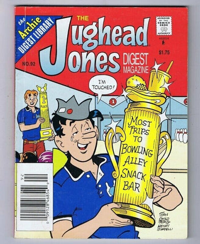 Jughead Jones Comics Digest #92 ORIGINAL Vintage 1994 Archie Comics  