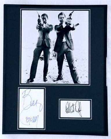 I Spy Cast Signed Framed 16x20 Photo Display JSA Bill Cosby & Robert Culp