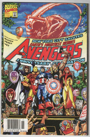 Avengers #10 VINTAGE 1998 Marvel Comics George Perez