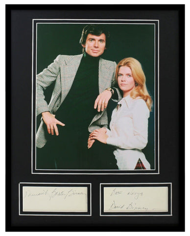 Meredith Baxter & David Birney Dual Signed Framed 11x14 Photo Display