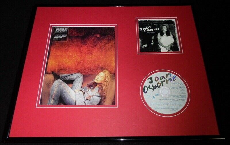 Joan Osborne Framed 16x20 One Of Us CD & Photo Display 