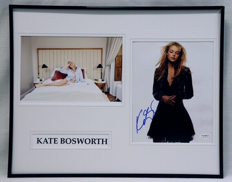 Kate Bosworth Signed Framed 16x20 Photo Set JSA Blue Crush Superman Returns