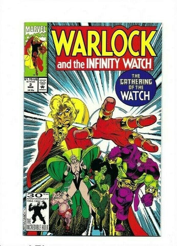 Warlock and the Infinity Watch #2 ORIGINAL Vintage 1992 Marvel Comics