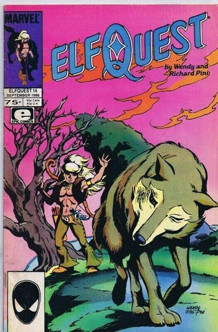 Elfquest #14 ORIGINAL Vintage 1986 Marvel Comics 