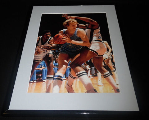 Larry Bird Magic Johnson Framed 11x14 Photo Display Indiana State MSU