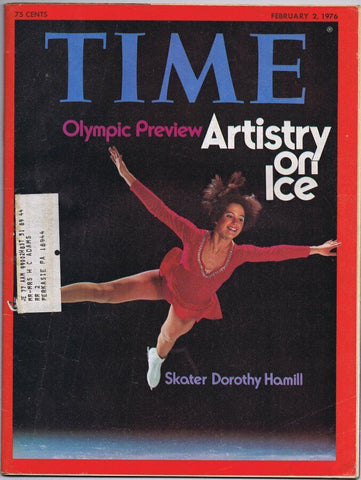 ORIGINAL Vintage February 2 1976 Time Magazine Dorothy Hamill