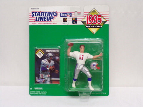 VINTAGE SEALED 1995 Starting Lineup SLU Figure Drew Bledsoe Patriots