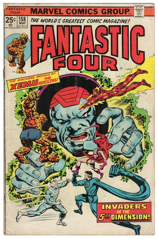 Fantastic Four #158 ORIGINAL Vintage 1975 Marvel Comics 