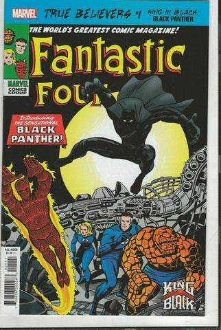 True Believers King in Black Black Panther #1 2021 Marvel Comics  