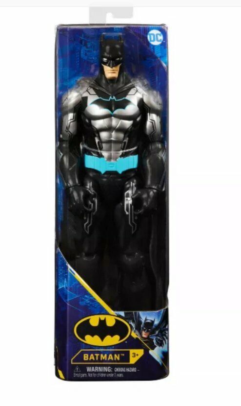 NEW SEALED Spinmasters DC Batman Silver Suit 12" Action Figure 