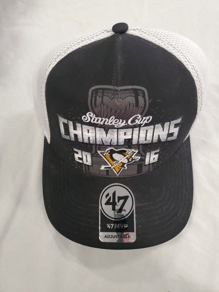 NWT '47 Pittsburgh Penguins 2016 Stanley Cup Champs Adjustable Snapback Cap Hat