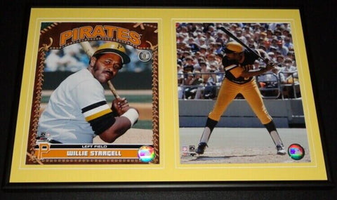 Willie Stargell Framed 12x18 Photo Set Pittsburgh Pirates