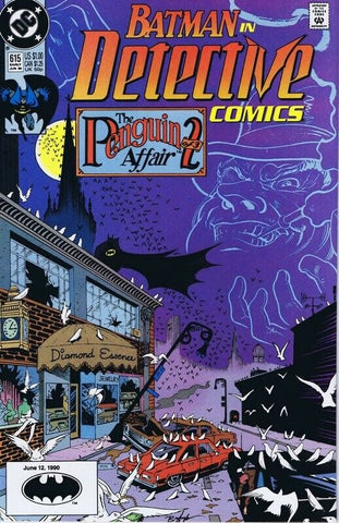 Detective Comics #615 ORIGINAL Vintage 1990 DC Comics Batman