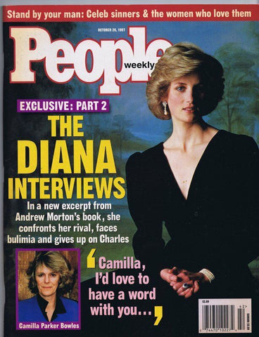 ORIGINAL Vintage October 20 1987 People Magazine Princess Diana Interviews