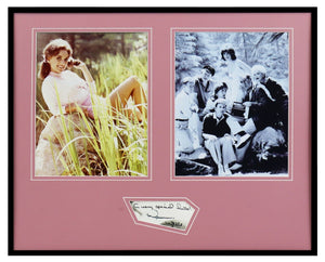 Dawn Wells Signed Framed 16x20 Photo Set Gilligan's Island Mary Ann 