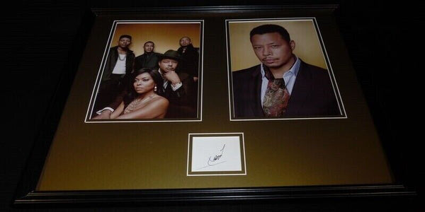 Terrence Howard Signed Framed 16x20 Empire Photo Set Lucious Lyon D