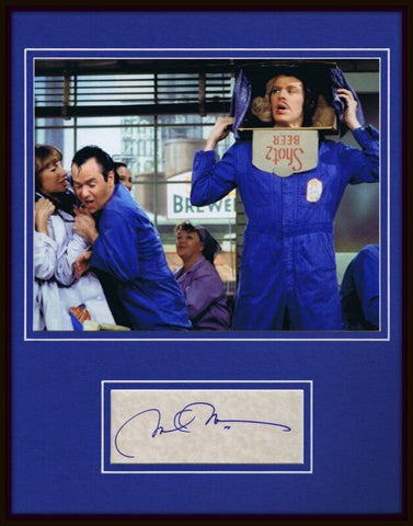 Michael McKean Signed Framed 11x14 Photo Display JSA Laverne & Shirley