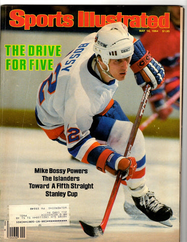 VINTAGE May 14 1984 Sports Illustrated Magazine Mike Bossy Islanders