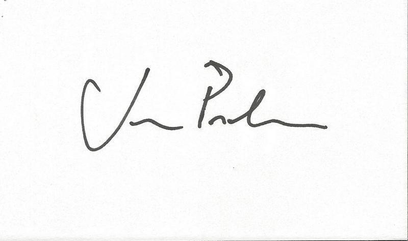 Jean Prahm Signed 3x5 Index Card Bobsledder Utah