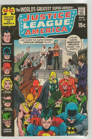 Justice League of America #88 ORIGINAL Vintage 1971 DC Comics 