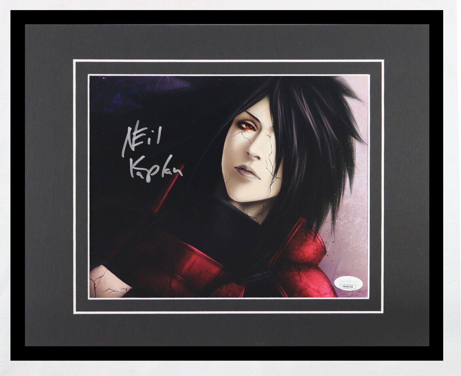 Neil Kaplan Signed Framed 11x14 Photo Display JSA Naruto