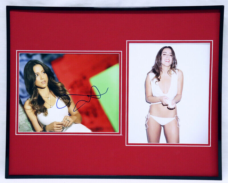 Chloe Bennet Signed Framed 16x20 Photo Set AW Agents of SHIELD