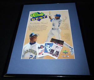 Ken Griffey Jr Facsimile Signed Framed 1992 Classic Best Advertising Display