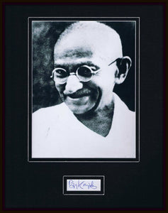 Ben Kingsley Signed Framed 11x14 Photo Display Gandhi