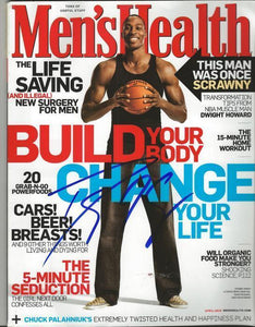 Dwight Howard Signed 2010 Men's Health Full Magazine Rockets Lakers Magic