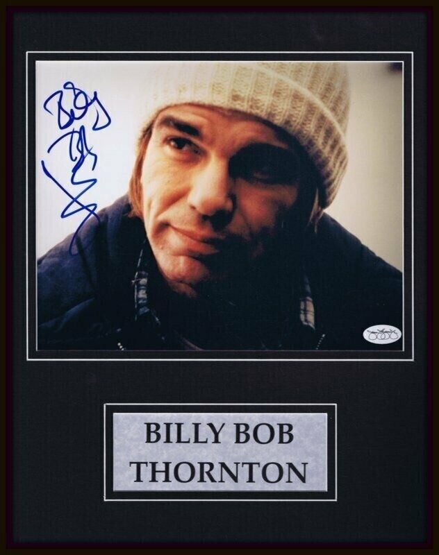 Billy Bob Thornton Signed Framed 11x14 Photo Display JSA