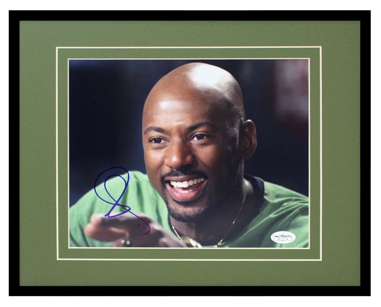 Romany Malco Signed Framed 11x14 Photo Display JSA The 40 Year Old Virgin Weeds